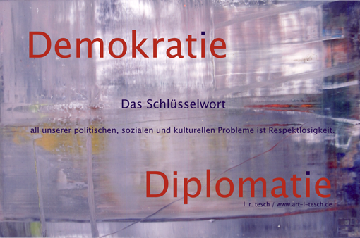 demokratie/diplomatie